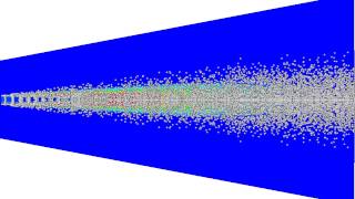 Lagrangian particle dispersion with DiscreteRandomWalk Model [upl. by Joacimah691]