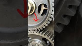 Six cylinder diesel engine pump timing  set plate replacement Hino HO7D [upl. by Dupuis168]