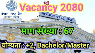 Nepal Rastra Bank Vacancy 2080  nrb vacancy 2080  NRB Job Vacancy 2080  gk fast track [upl. by Whitaker74]