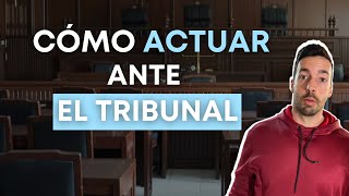 Cómo actuar ante el Tribunal de oposiciones 🤐 HAZLO ASÍ [upl. by Naashar]