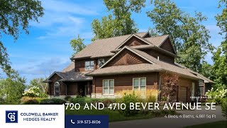 4720 AND 4710 BEVER AVENUE SE CEDAR RAPIDS IA  MLS 2405291  Coldwell Banker Hedges Realty [upl. by Juetta211]