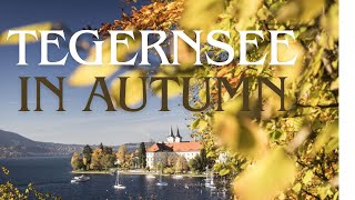 Autumn in Tegernsee 🍁🍁🍁Jesień nad jeziorem Tegern [upl. by Galliett]