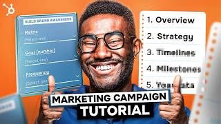 How To Create a Marketing Campaign in 2024 FREE Template [upl. by Asilehs]