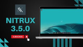 Nitrux Linux 350  KDE Plasma 527 [upl. by Odlanir]