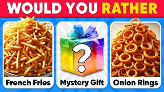 Would You Rather MYSTERY Gift Edition 🎁 Quiz Kingdom [upl. by Lehar677]