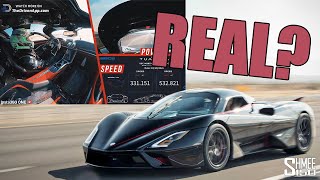 Did the SSC Tuatara REALLY Set a 331mph World Record [upl. by Uyekawa441]