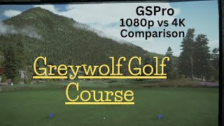 Greywolf Golf Course 1080p4k Comparison [upl. by Ysle]