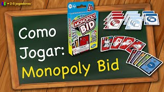 Como jogar Monopoly Bid [upl. by Eevets349]