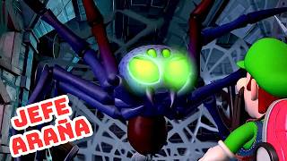 Como VENCER a la ARAÑA de Villa Tenebrosa Luigis Mansion 2 HD [upl. by Meghann277]