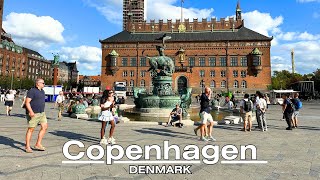 Morning Walk in Copenhagen Denmark  PART 2 From Nyhavn to Tivoli 4K 60fps [upl. by Deron]