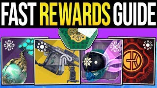 Destiny 2  How to Get ARBALEST Fast amp Easy  Revelry Rewards Armor Ornaments amp Secret Emblem [upl. by Barthold295]