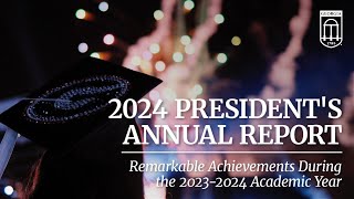 2024 Presidents Annual Report [upl. by Pellikka806]