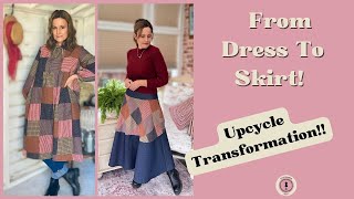 From Dress to Flare Unlocking the Hidden Potential of a Patchwork Dress [upl. by Eikcim373]