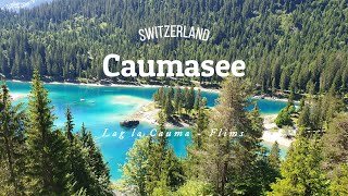 Caumasee  Flims  Kanton Graubünden Switzerland [upl. by Cleve]