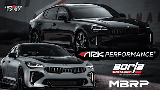 Kia Stinger GT2  GT Exhaust comparisons [upl. by Jamil]