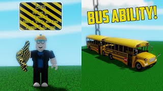 quotbusquot Glove Showcase  Roblox Slap Battles [upl. by Mmada]