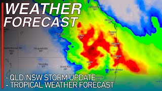 Strong Severe Thunderstorms and Heavy Rainfall Forecast to lash Queensland from Tonight [upl. by Kennedy]