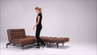 Oldschool Chesterfield Sofa Bed and Chair by Innovation [upl. by Drewett]