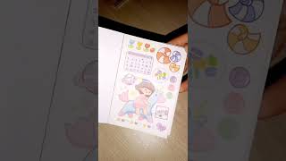 Sticker book sticker cute [upl. by Yanel]