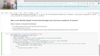 On Bar Update Callback Form Multiple Tickers for Algotrading with Interactive Brokers in Python [upl. by Leler]