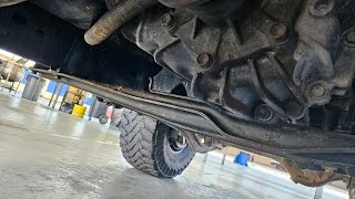 Toyota KZJ78 transfer case oil change [upl. by Cherrita]