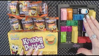 ASMR Eating Gummy Krabby Patties amp Rush Hour Game  Whispered Ramble [upl. by Giorgi]