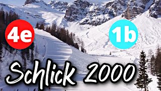 Schlick 2000  All slopes DRONE SKIMAP [upl. by Dorree]