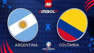 ARGENTINA X COLÔMBIA  14072024  Decisão da Copa América [upl. by Labannah164]