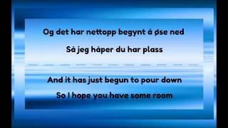 Cezinando  Håper du har plass  Lyrics amp English translation [upl. by Isidro]