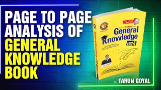 Tarun Goyal GK Book Review  Page to page Analysis of General Knowledge Book [upl. by Dunston]