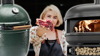 🔥 Ultimate BBQ Showdown Big Green Egg vs Gozney Dome  Cooking the Perfect Steak 🔥 [upl. by Sedda]