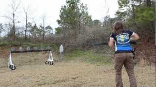 How to perform a strong handed tactical shotgun reload with Lena Miculek [upl. by Brey]