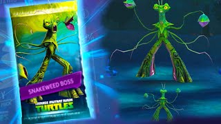 Teenage Mutant Ninja Turtles Legends  Platinum Snakeweed VS SNAKEWEED BOSS TMNT 2012 [upl. by Rosabella]