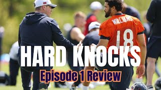 Talking About Hard Knocks 2024 Chicago Bears Episode 1 [upl. by Aleuqahs]