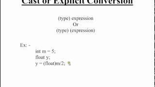 6 Sizeof Comma Operators and Conversions in C Programming Hindi [upl. by Akinna]