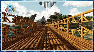 Expanding My World With Bridges ARK Ascended  The Island E3 [upl. by Aihpos]