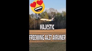 Epic amp Majestic FREEWING AL37 AIRLINER TWIN 70MM EDF JET [upl. by Bostow]