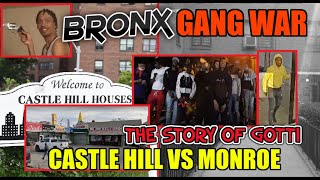 Bronx Gang War  Castle Hill Projects 670 Crew Vs Monroe Houses  Story Of Gotti [upl. by Eedyaj]