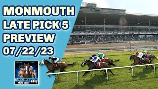 The Magic Mike Show 482 Monmouth Park Saturday Pick 5 Preview  Haskell Stakes Picks [upl. by Llennehc251]