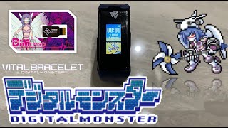 DIGIMON Vital Bracelet  Vital Hero  JETSILPHYMON  EX3 Fairimon DiM Log 8 [upl. by Nej]