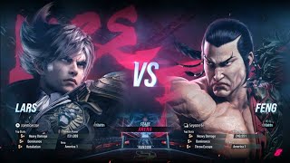 Tekken 8 Ranked Joemoezoe Lars vs SeyoneTe Feng for fun [upl. by Ahseetal858]