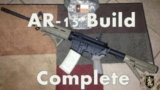 Tactical Machining AR15 Custom Build Complete [upl. by Eceela]