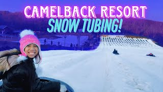 Camelback Resort SNOW TUBING  Pocono Mountains [upl. by Akemrej]