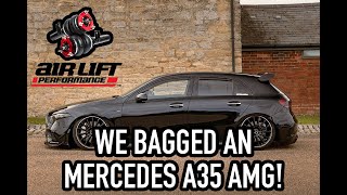 MERCEDES A35 AMG GETS AIR RIDE AIR LIFT PERFORMANCE [upl. by Bond]