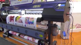 Skycolor SC6160S 16m Wide Format Eco Solvent Printer [upl. by Arva226]