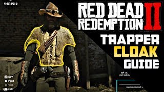 Red Dead Redemption 2How to Get Trappers Cloak [upl. by Drisko174]