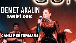 Demet Akalın  Tarifi Zor  Canlı  HD [upl. by Phoebe]