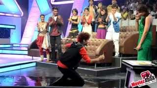 Croc Roaz Proposed Bipasha On The Sets Of DID 3 [upl. by Modestia]