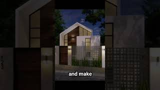 Home Sweet Home 2 Bedroom Modern Bungalow architecture modernbungalow housedesign [upl. by Cul]