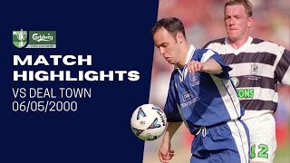 Chippenham Town vs Deal Town  FA Vase Final Highlights Sat 6th May 2000 [upl. by Annuhsal]